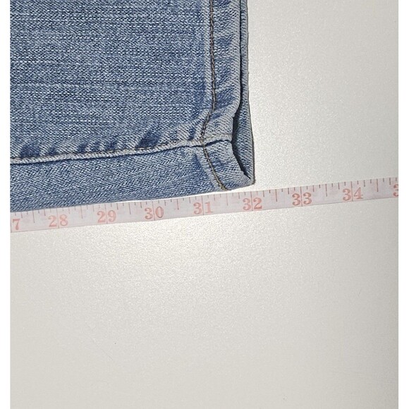 VTG Levi's 512 Jeans Womens 16 L Light Wash Classic Slim Fit High Rise 90s Y2K - Picture 6 of 8